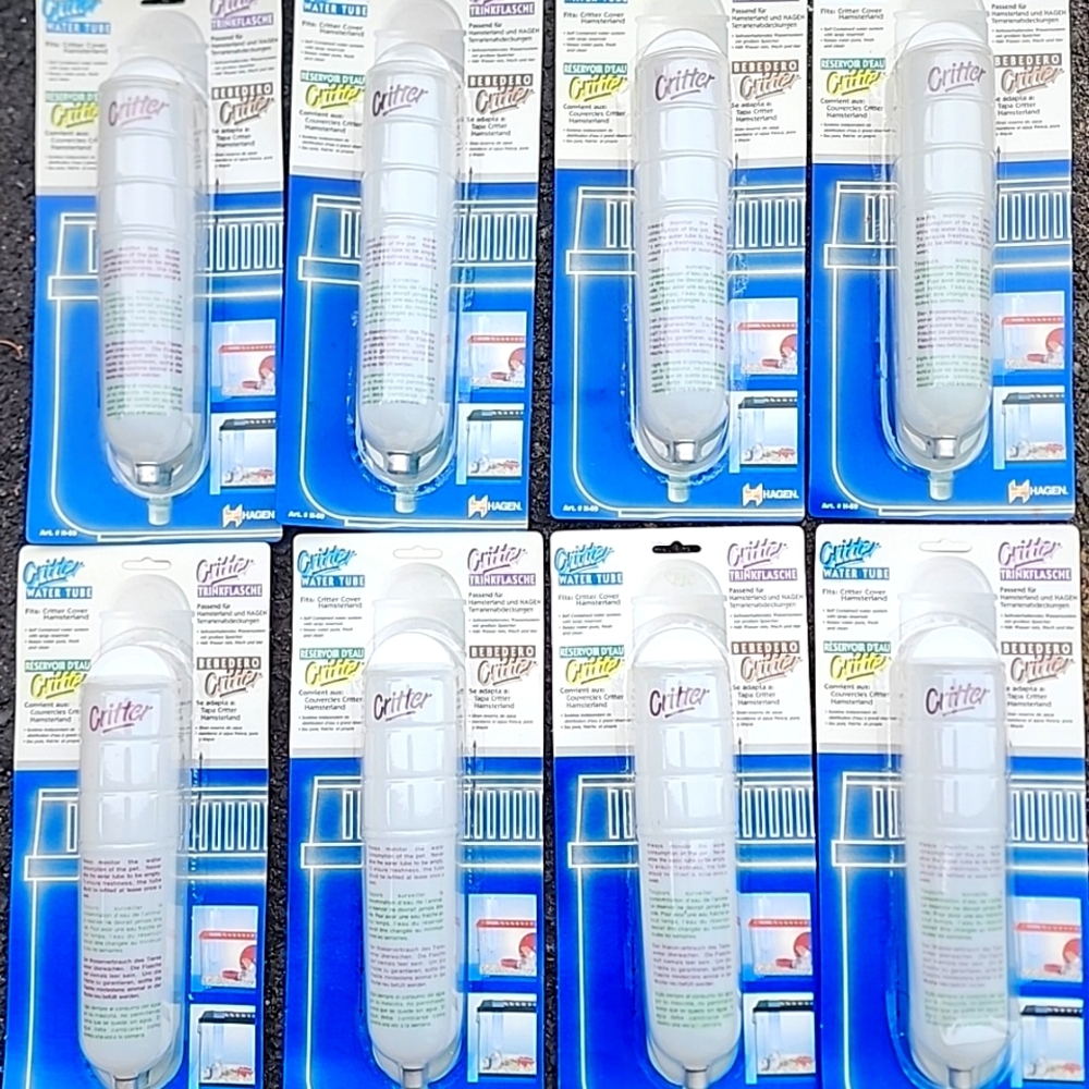 8 Hagen Critter Water Tubes